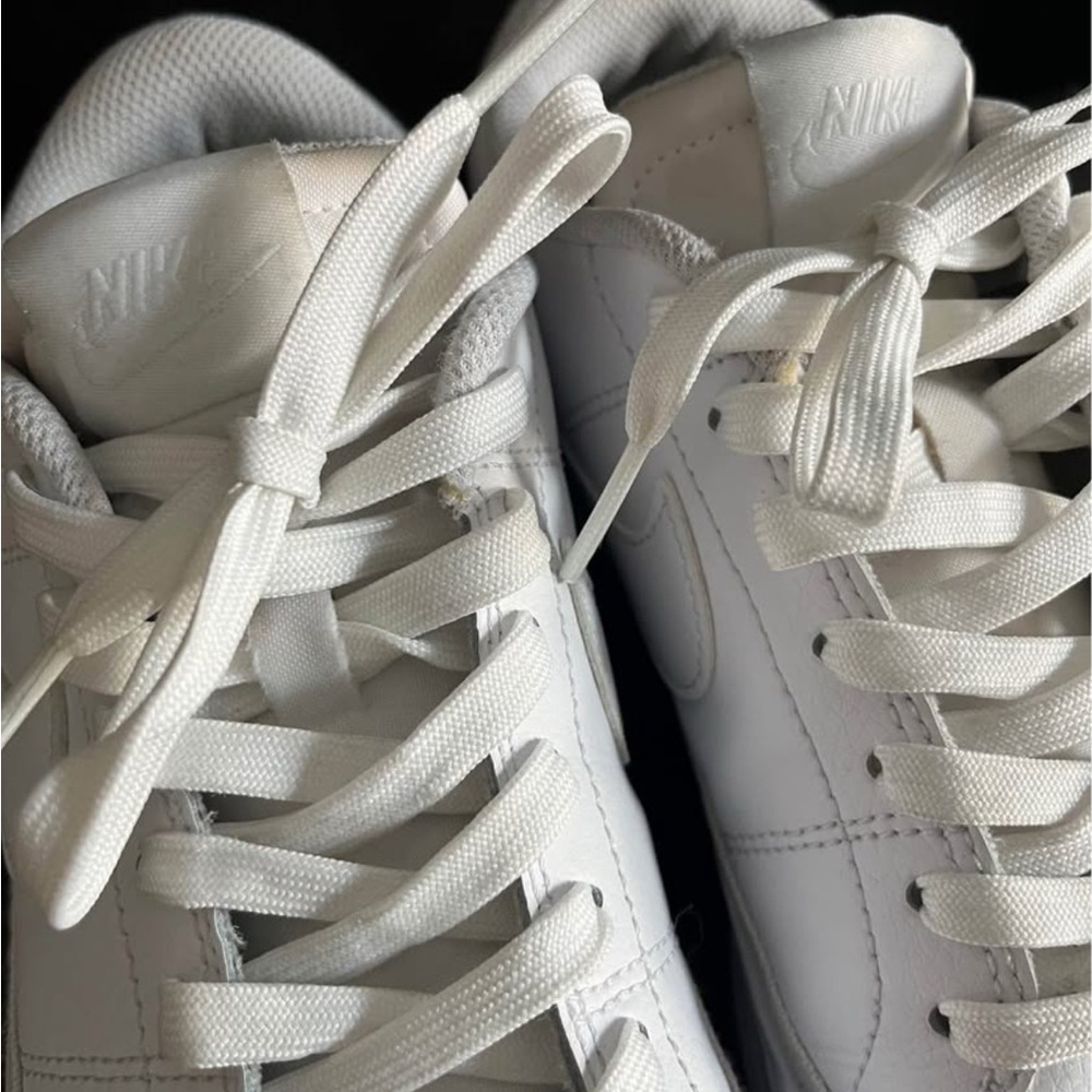 Nike Legacy Lift White Platform Sneakers - Picture 5 of 8